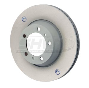 Porsche Panamera Turbo Sport Turismo Brake Rotor (1) - Left Rear - SHW Performance - Smooth Monobloc - 2020